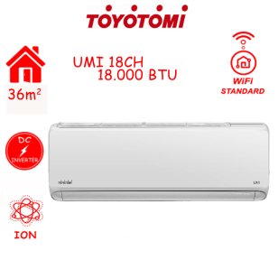 ΚΛΙΜΑΤΙΣΤΙΚΟ TOYOTOMI UMI UTN/UTG-18CH (18.000 BTU) WiFi R32 ΝΕΟ ΜΟΝΤΕΛΟ 2024