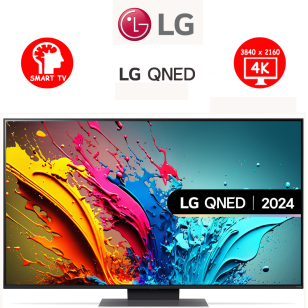 ΤΗΛΕΟΡΑΣΗ LG QNED 55QNED87T6B 4K SMART TV ΕΛΛΗΝΙΚΗΣ ΑΝΤΙΠΡΟΣΩΠΕΙΑΣ ΜΟΝΤΕΛΟ 2024