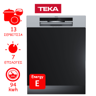 ΠΛΥΝΤΗΡΙΟ ΠΙΑΤΩΝ ENTOIXIZOMENO 60 cm TEKA DSI 46750 INOX ΠΙΝΑΚΑΣ ΕΛΛΗΝΙΚΗΣ ΑΝΤΙΠΡΟΣΩΠΕΙΑΣ