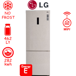 ΨΥΓΕΙΟΚΑΤΑΨΥΚΤΗΣ LG GBB567SECMN TOTAL NO FROST ΕΛΛΗΝΙΚΗΣ ΑΝΤΙΠΡΟΣΩΠΕΙΑΣ