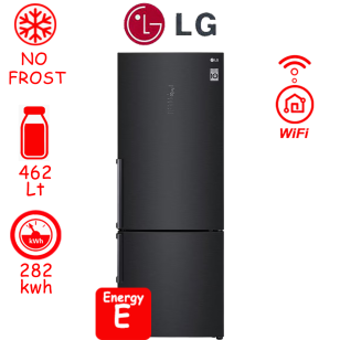 ΨΥΓΕΙΟΚΑΤΑΨΥΚΤΗΣ LG GBB569MCAMB TOTAL NO FROST ΕΛΛΗΝΙΚΗΣ ΑΝΤΙΠΡΟΣΩΠΕΙΑΣ