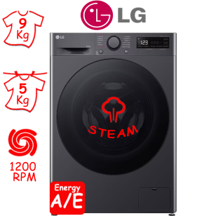 ΠΛΥΝΤΗΡΙΟ ΣΤΕΓΝΩΤΗΡΙΟ LG D2R5009TSMB SLIM (9Kg ΠΛΥΣ / 5Kg ΣΤΕΓ / 1200RPM) ΕΛΛΗΝΙΚΗΣ ΑΝΤΙΠΡΟΣΩΠΕΙΑΣ