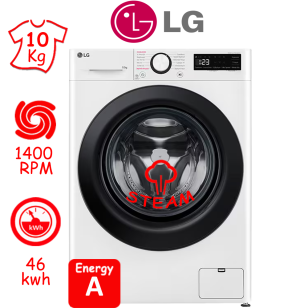 ΠΛΥΝΤΗΡΙΟ ΡΟΥΧΩΝ LG F4R3010NSWB (10Kg / 1400RPM) ΕΛΛΗΝΙΚΗΣ ΑΝΤΙΠΡΟΣΩΠΕΙΑΣ ΝΕΟ ΜΟΝΤΕΛΟ