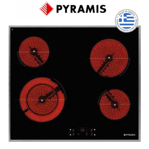 ΕΣΤΙΑ ΕΝΤΟΙΧΙΖΟΜΕΝΗ ΚΕΡΑΜΙΚΗ PYRAMIS PHC61510IFB ΕΛΛΗΝΙΚΗΣ ΚΑΤΑΣΚΕΥΗΣ