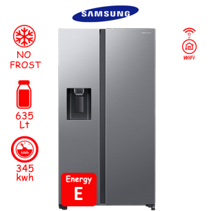 ΨΥΓΕΙΟ ΝΤΟΥΛΑΠΑ SAMSUNG RS65DG5403S9EF INOX ΜΕ WiFi ΕΛΛΗΝΙΚΗΣ ΑΝΤΙΠΡΟΣΩΠΕΙΑΣ