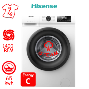 ΠΛΥΝΤΗΡΙΟ ΡΟΥΧΩΝ HISENSE WFQP9014 EVM  (9Kg / 1400RPM)