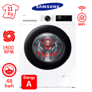 ΠΛΥΝΤΗΡΙΟ ΡΟΥΧΩΝ SAMSUNG WW11DG5B25AE/LE (11Kg / 1400RPM) ΕΛΛΗΝΙΚΗΣ ΑΝΤΙΠΡΟΣΩΠΕΙΑΣ ΝΕΟ ΜΟΝΤΕΛΟ